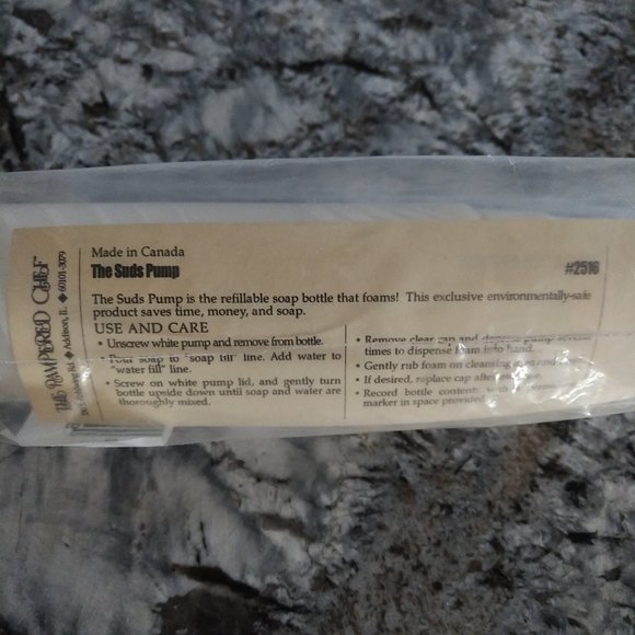 BRAND NEW PAMPERED CHEF THE SUDS PUMP - FOAMING SOAP DISPENSER - Picture 10 of 10